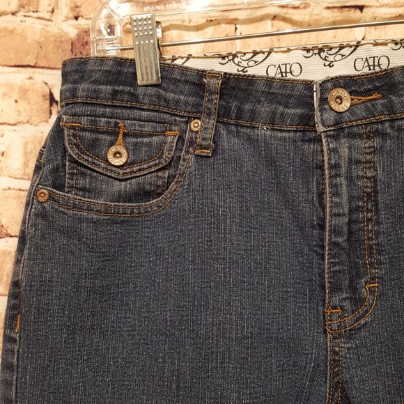 Cato Premium Denim Jeans Size 10P - Picture 4 of 11
